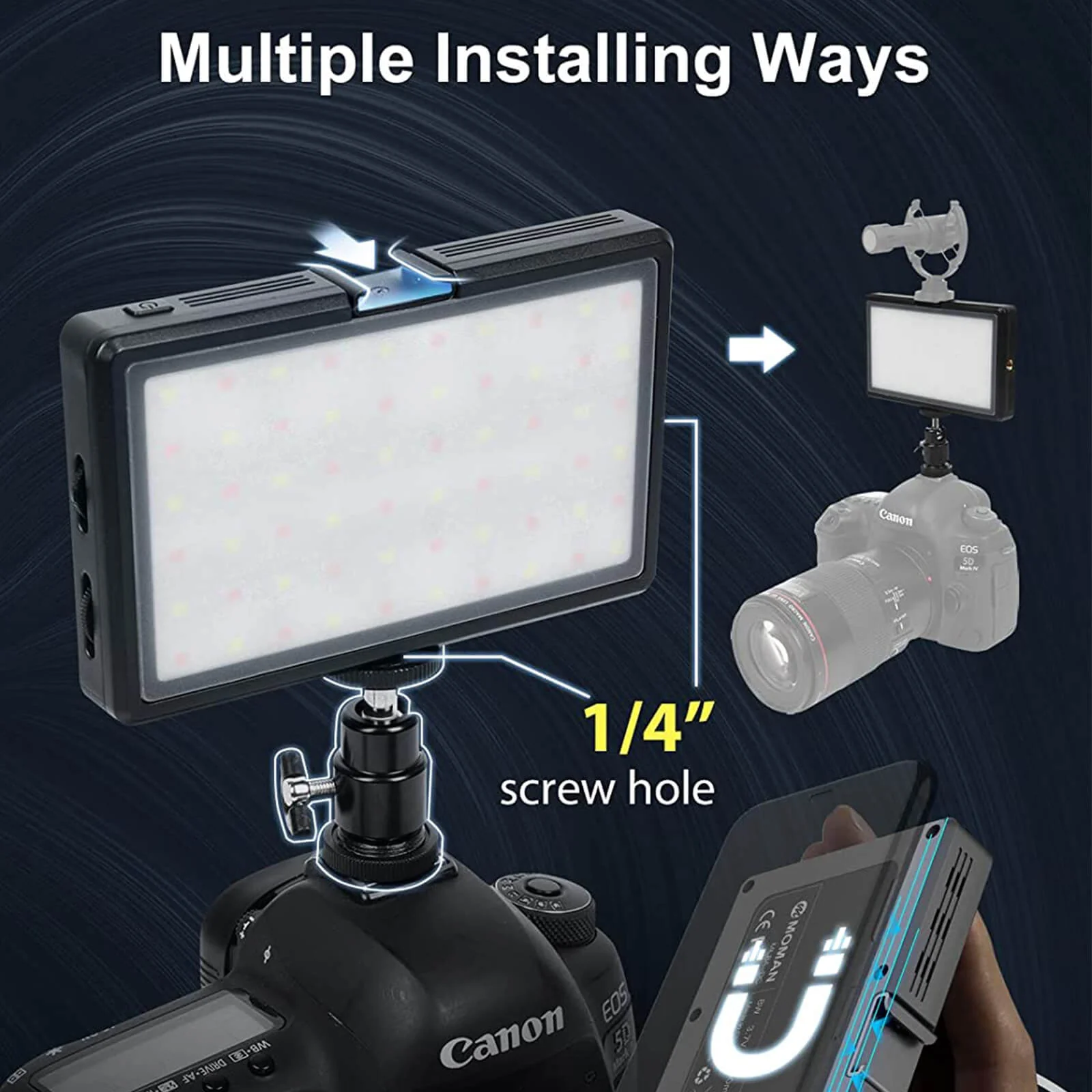 Moman ML3-D Camera LED Light - Image 11