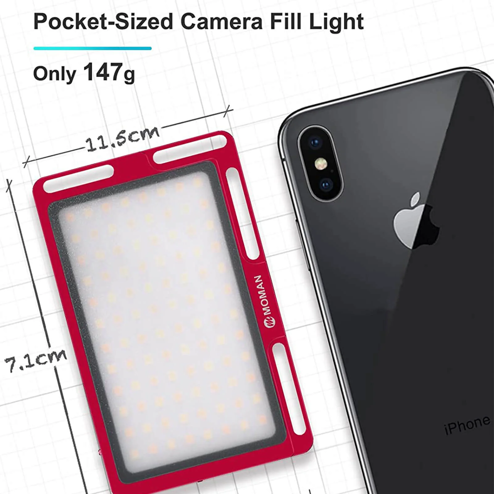 Moman ML3-D Camera LED Light - Image 3