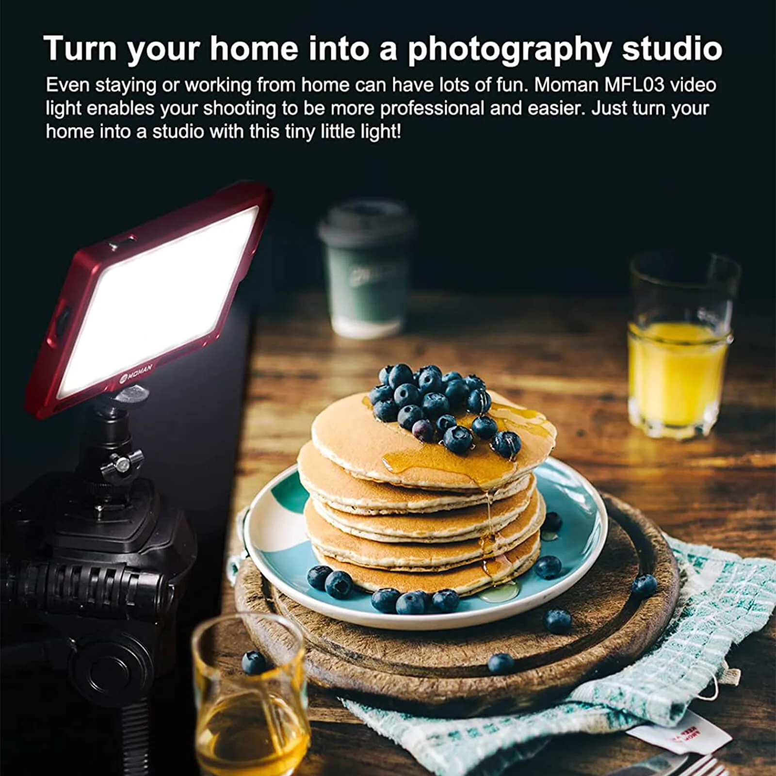 Moman ML3-D Camera LED Light - Image 5