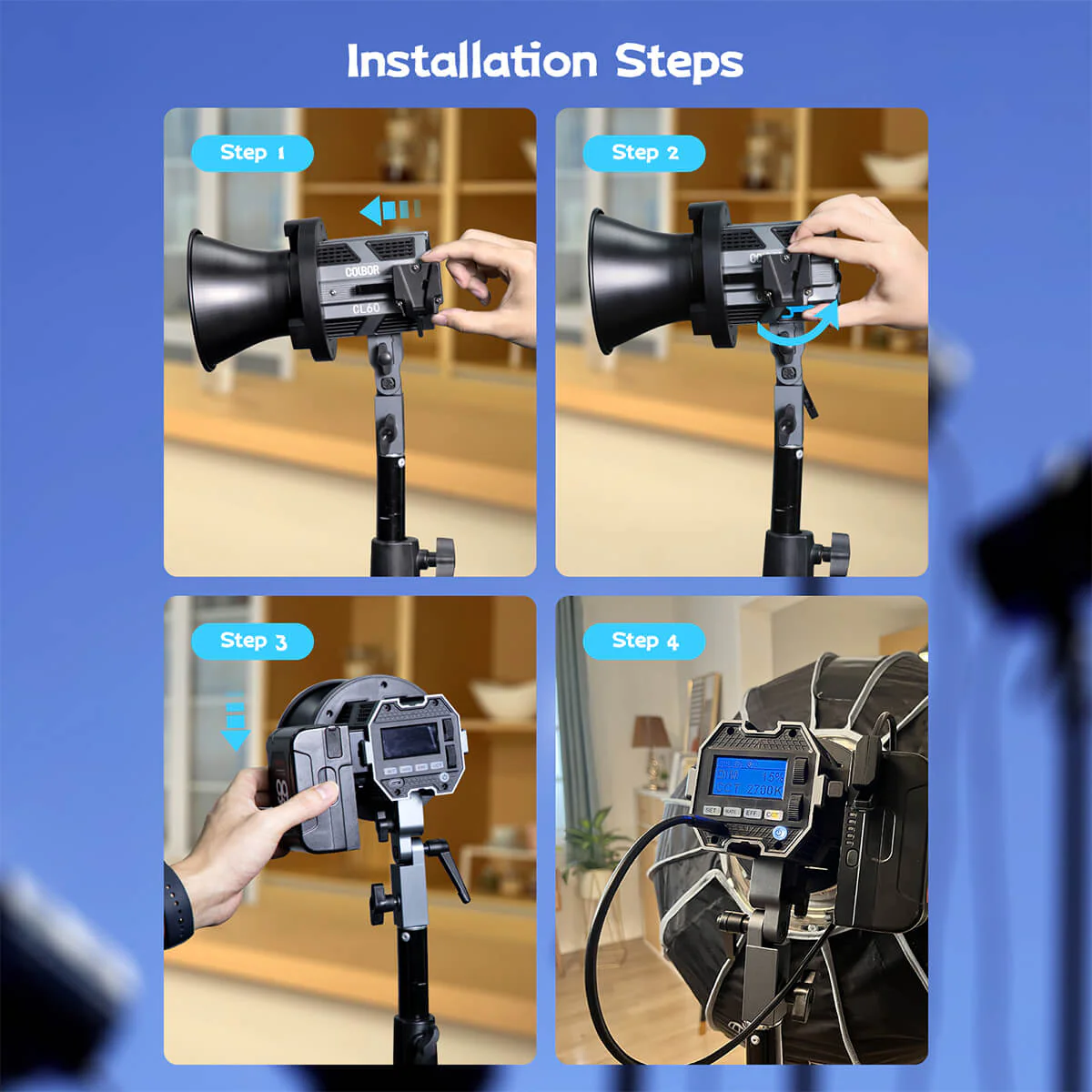 COLBOR VM2 V Lock Battery Mount Plate - Image 3