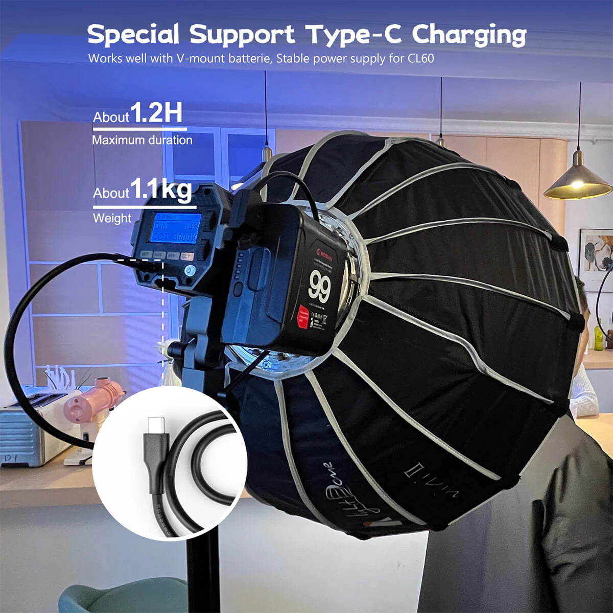 COLBOR VM2 V Lock Battery Mount Plate - Image 4