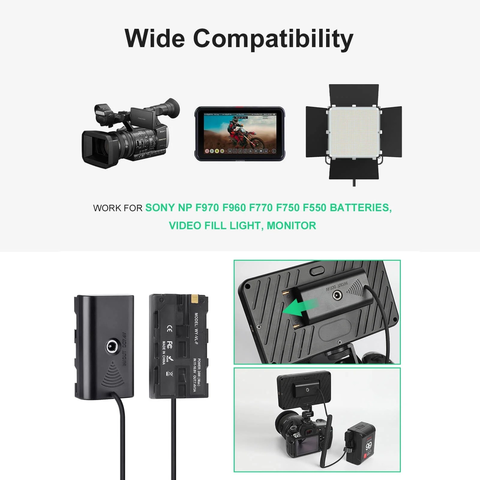 Moman DF550 D Tap Cable - Image 4