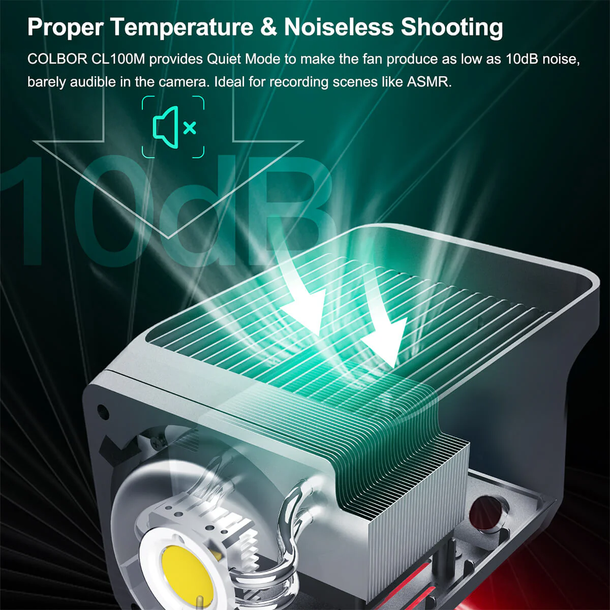 COLBOR CL100M Daylight LED for Studio - Image 5