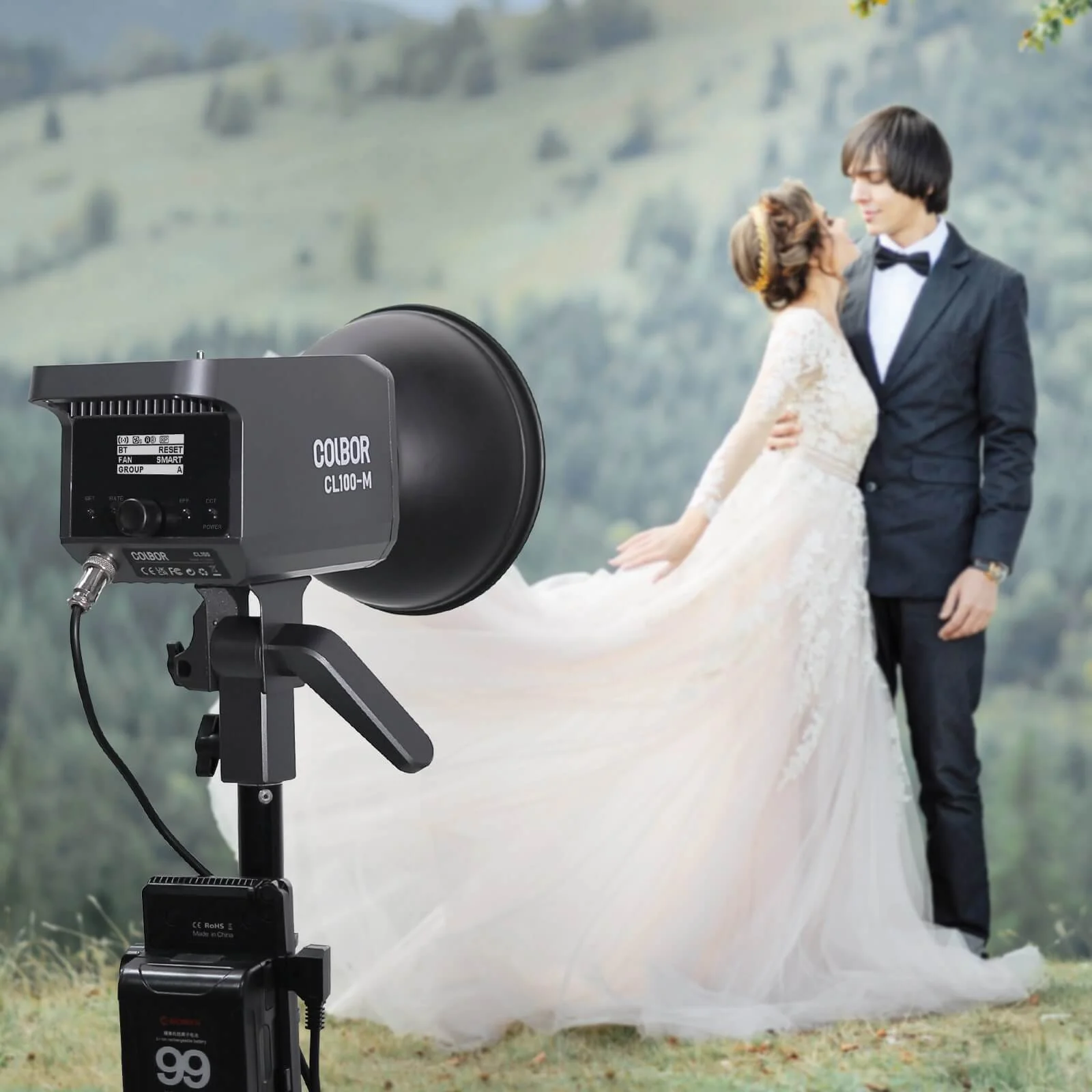 COLBOR CL100M Daylight LED for Studio - Image 7