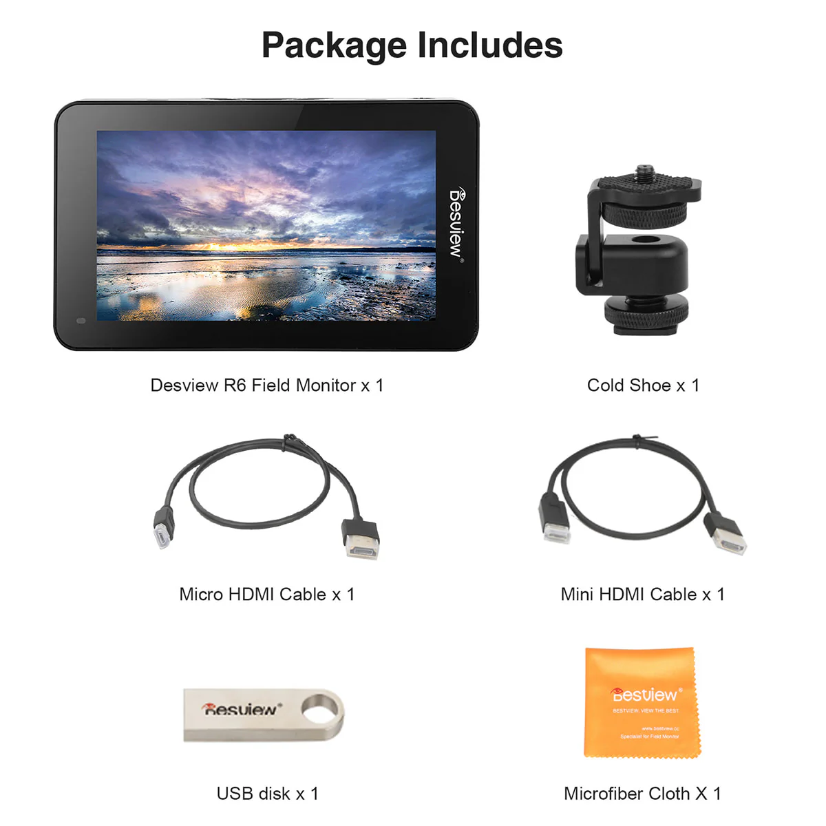 Desview R6 Field Monitor for Camera - Image 9