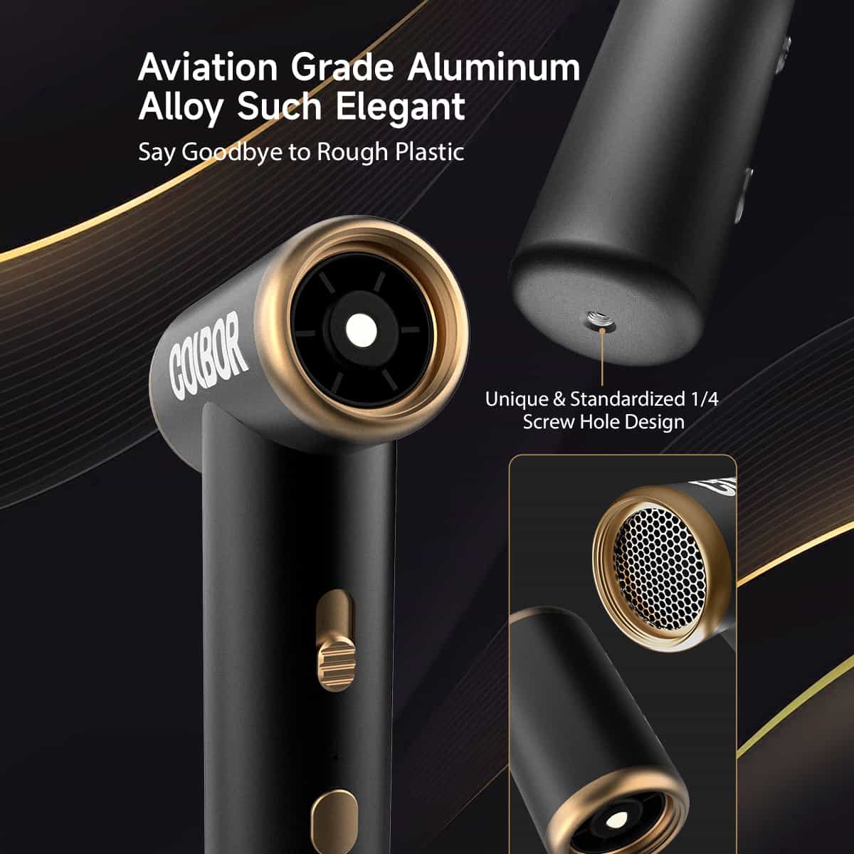 COLBOR AirMaxx A1 Compressed Air Duster, Gift for Photography Lover, Keyboard & PC Cleaner - Image 3