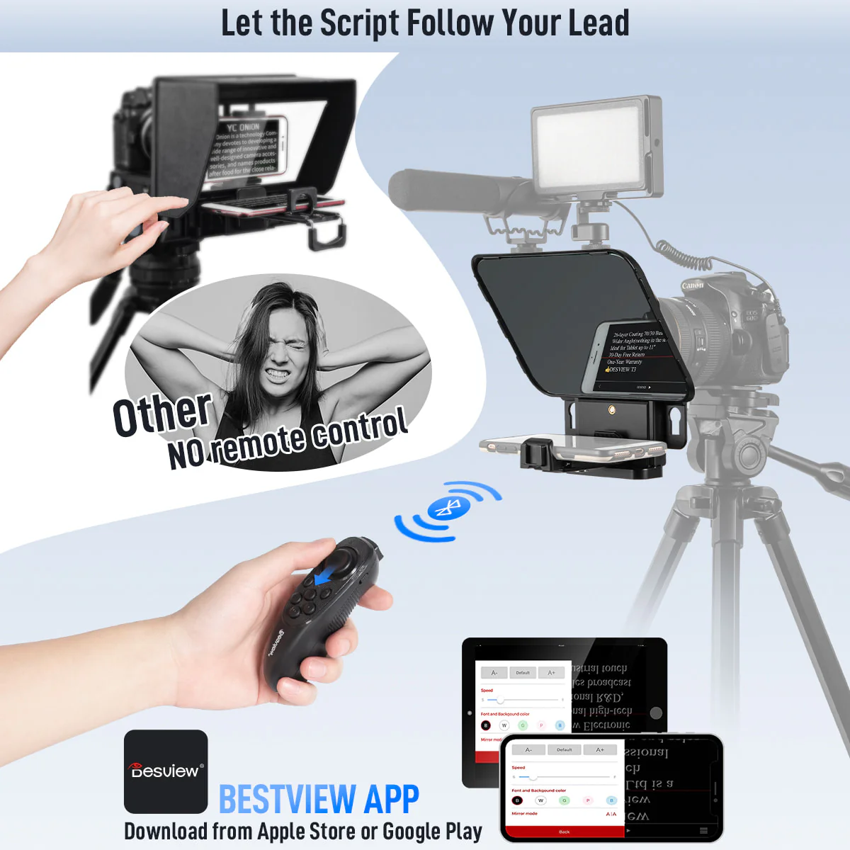 Desview T3 Large Teleprompter - Image 5