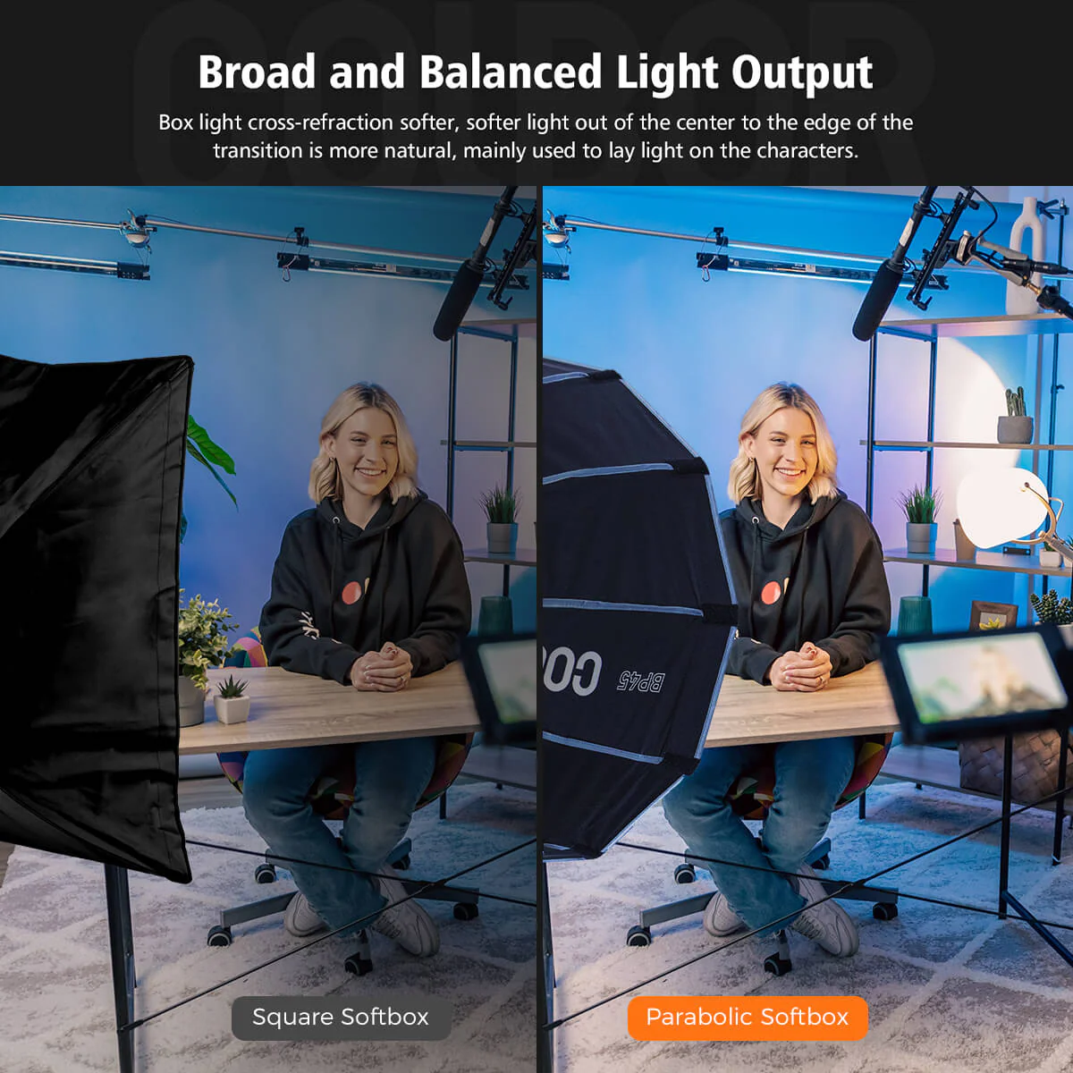 COLBOR BP45 Photography Light Softbox of 45cm - Image 3