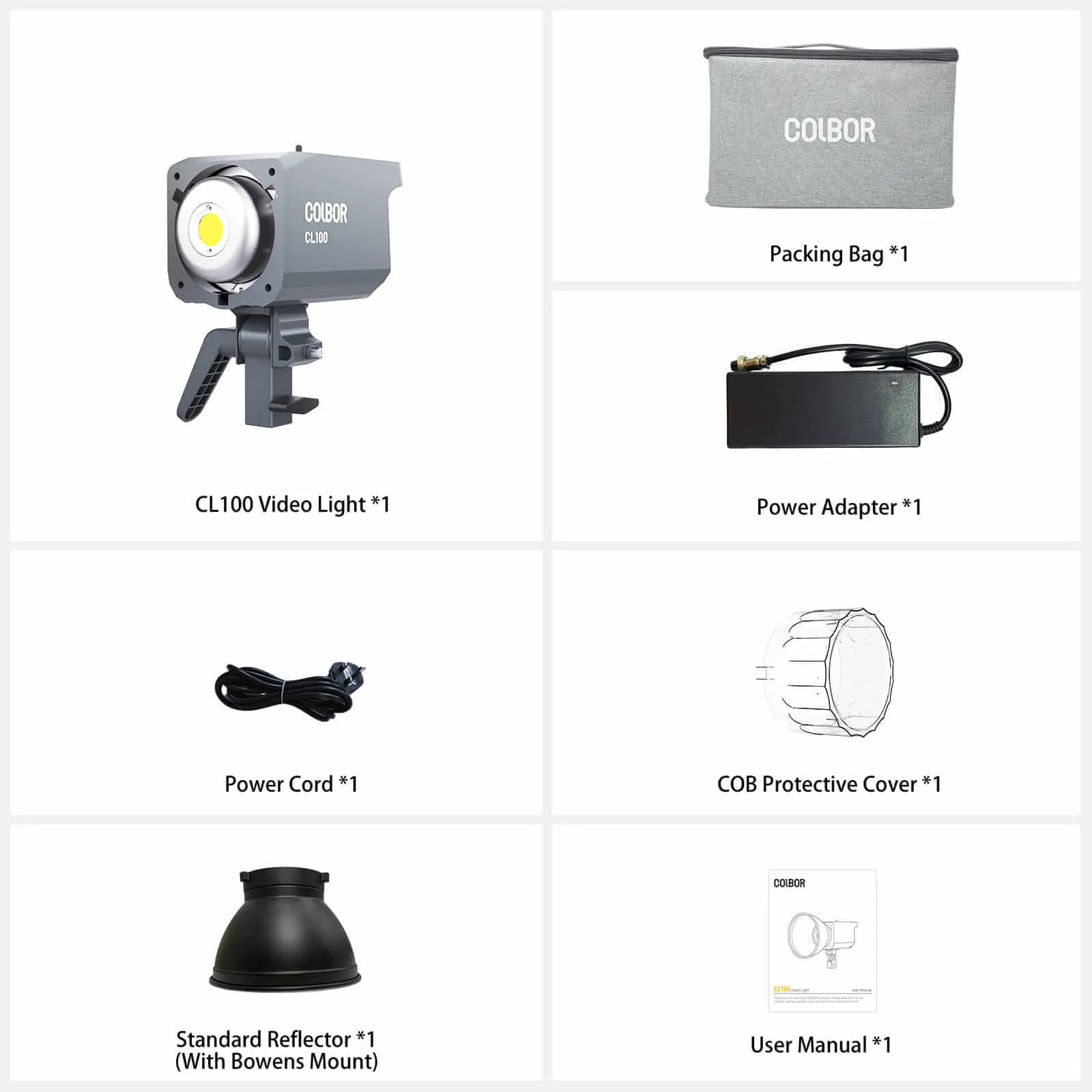 COLBOR CL100 Bi Color 2700-6500K Recording Studio Lighting - Image 7