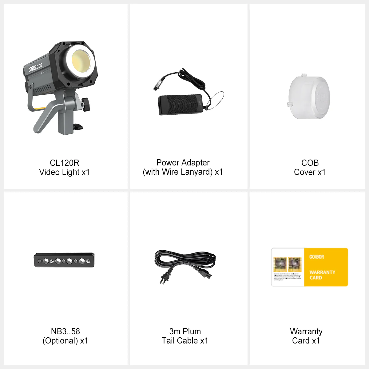 COLBOR CL120R RGB Video Light, 120W Output (2700-6500K CRI96+) for Studio and Photography - Image 9
