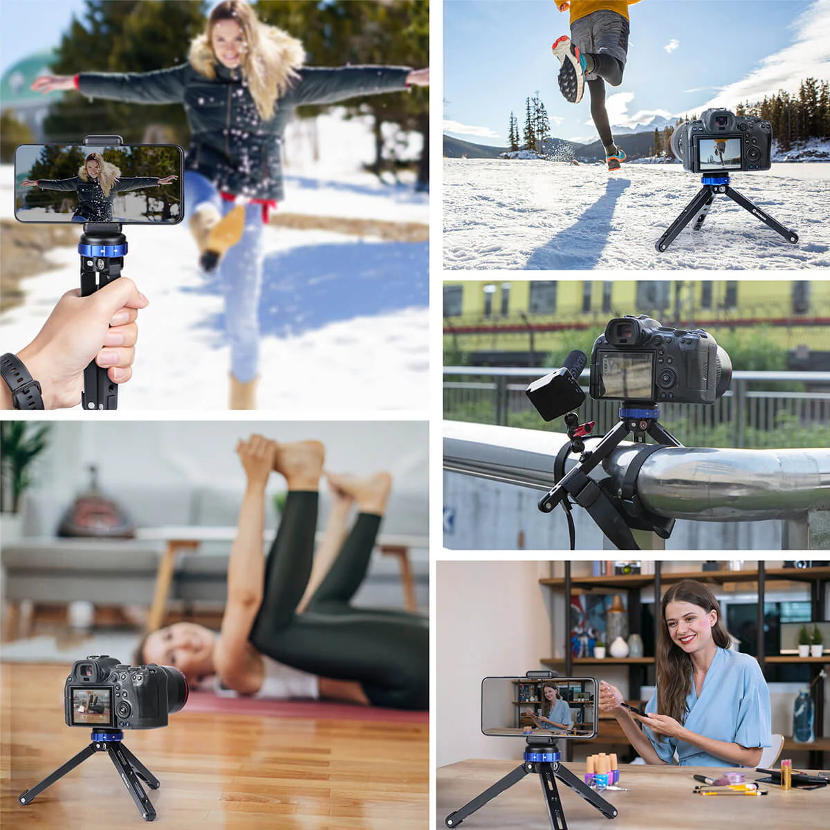 Moman TR01 Tabletop Tripod for Camera - Image 9