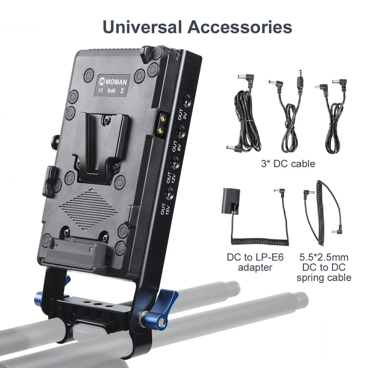 Moman VBP V Lock Battery Plate - Image 6