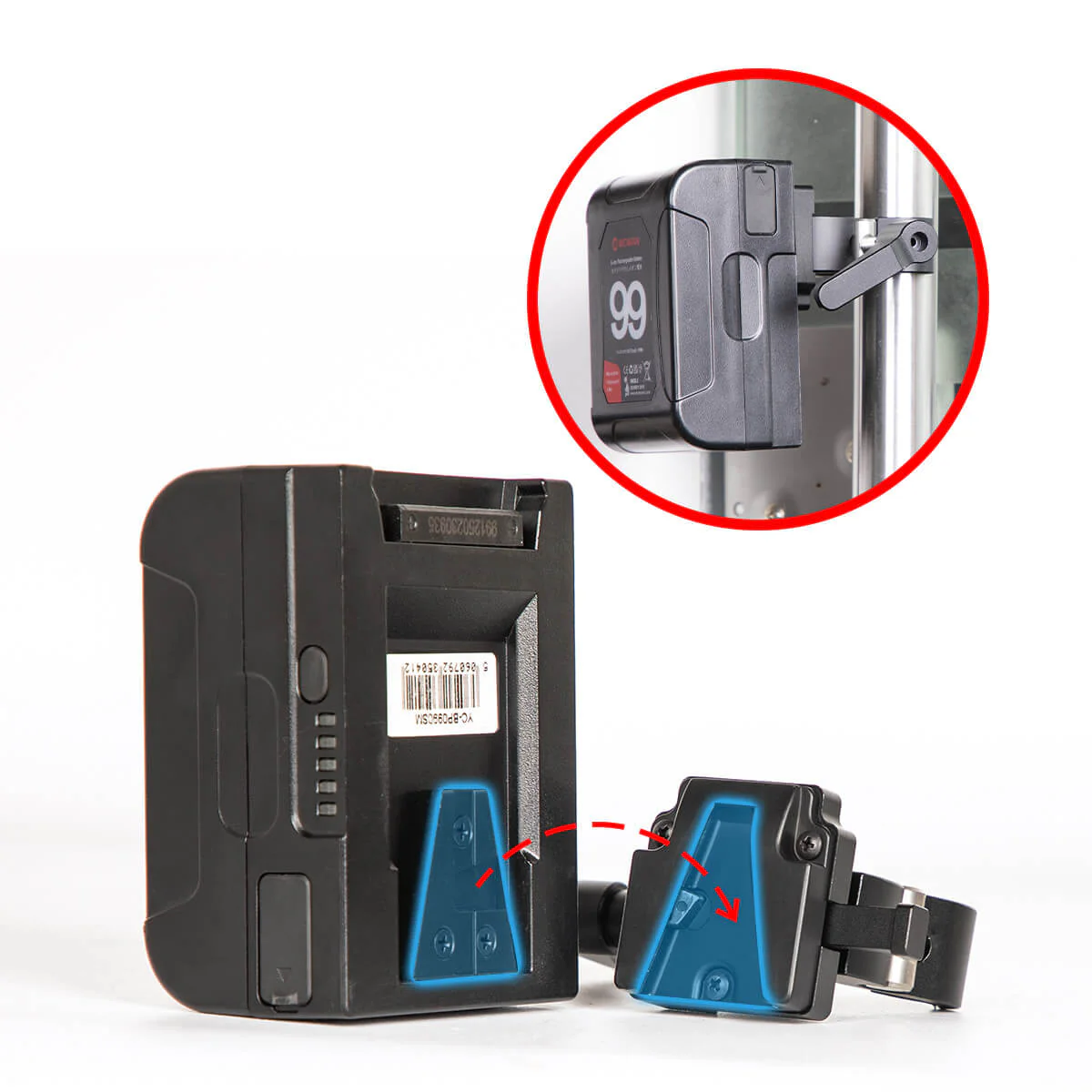 Moman VBC V Mount Battery Clamp - Image 4