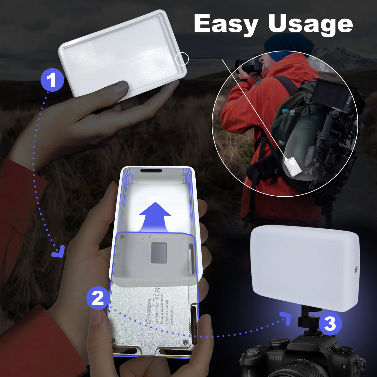 Moman MSD-3 Video Light Diffuser - Image 6
